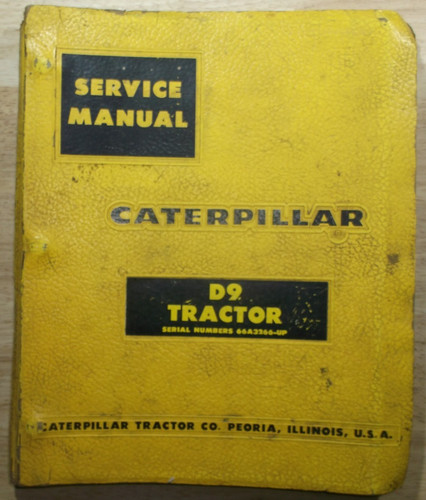 Cat caterpillar d9g crawler - d9g, d9