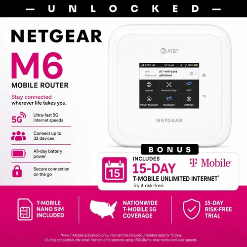 Netgear 5g unlocked - 5g,