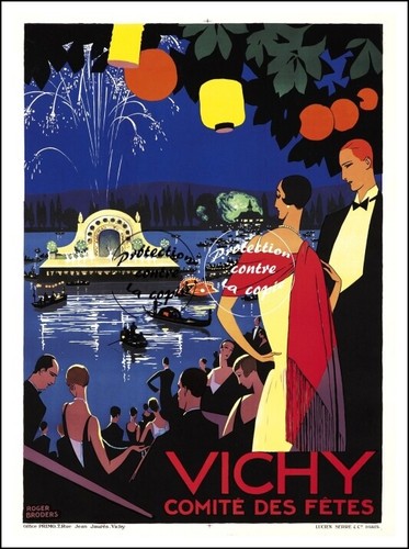 Tourisme vichy rf164 - rf164, 40x60cm*