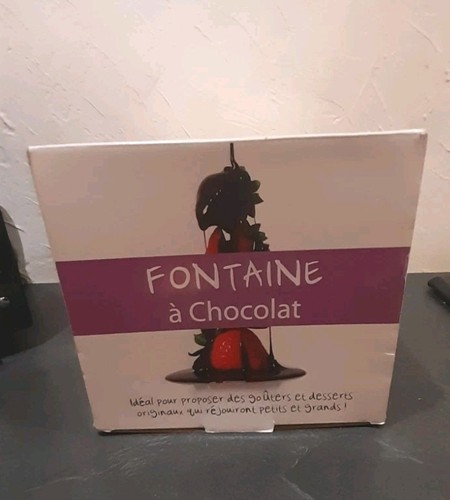 Fontaine chocolat - fontaine, à