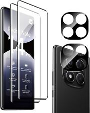 2X 3D Tempered Glass (Screen+Camera) For Xiaomi Redmi Note 14 Pro 5G Screen Protector