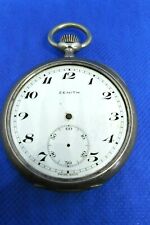 Gousset Pocket Watch ZENITH 30751 Grand Prix de Paris Silver 0.800 Pocket Watch