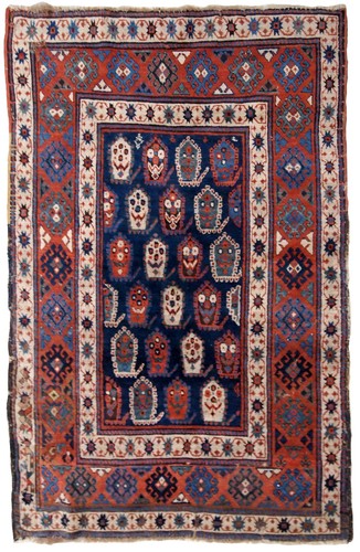 Tapis ancien fait - , kazak