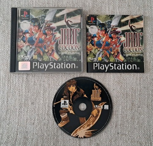 Jeu rare ps1 jade cocoon - rare,