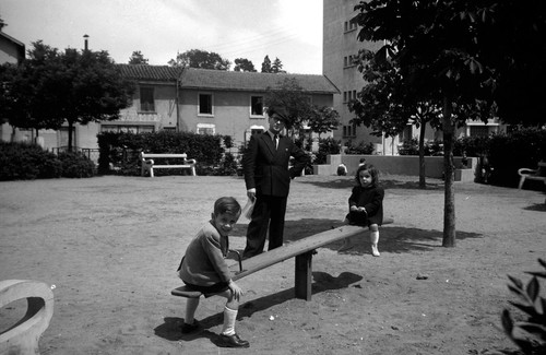 Homme enfants aire - , de