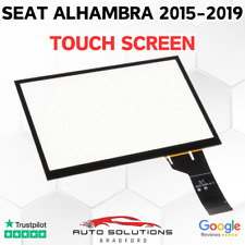 SEAT ALHAMBRA 2015-2019 TOUCH SCREEN DIGITIZER MEDIA HEAD UNIT SAT NAV UK