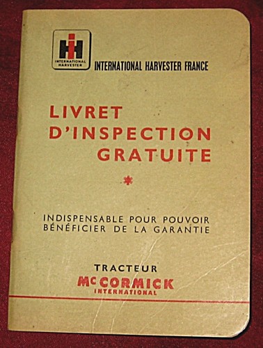 Livret inspection gratuite - livret, d'inspection