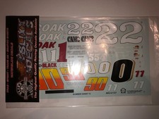 1/25 SLIXX DECALQUES POUR MAQUETTE CAMIONS AUTOS NASCAR HOT ROD TRUCKS