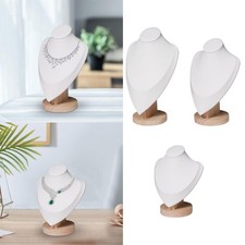 Collier chaîne bijoux buste élégant présentation affichage collier Mannequin