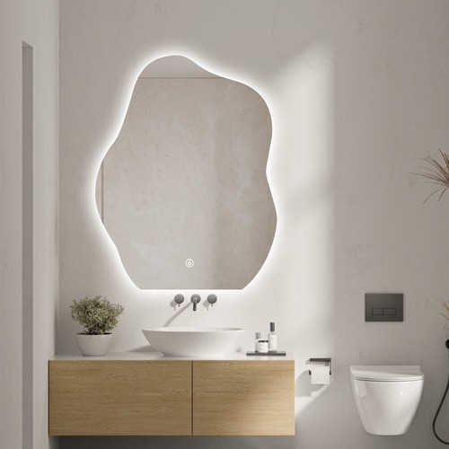 Miroir led salle - de,