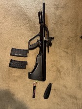 ASG Licensed Steyr AUG Airsoft AEG Rifle (Model: Civilian / Black)