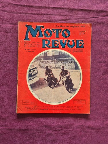 Moto revue 294 10 - n°294, 10-1928