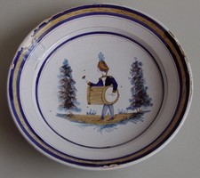 Nord ou Belgique. Plat en