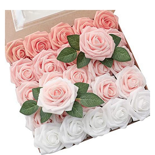 Roses artificielles avec - 25,