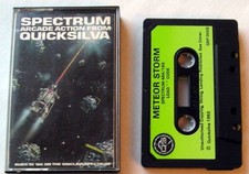 Sinclair Zx Spectrum 16K/48K Jeu - Meteor Storm - Quicksilva - Testé & Actif