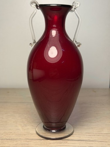 Vase amphore italien verre