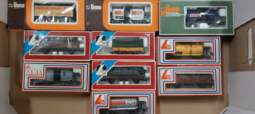 Lima lot 10 wagons - lima,