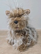 Realistic Yorkie Yorkshire Terrier Dog  Plush Toy Aristocrat by Regina Dutchess 