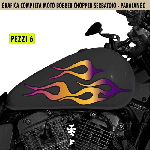Kit autocollants moto - kit, 6