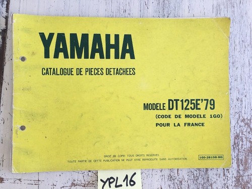 Yamaha dt125e 1979 1g0 - 1979, 125