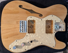 Fender '72 Telecaster Thinline Body - 2009 - Semi-hollow Ash - Hardware Included