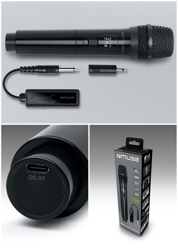 Microphone sans fil muse - sans-fil,
