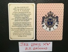 Swap Cards JEU LOUIS XV ODD BALL CARD B.P. Grimaud Made in France Free Shipping