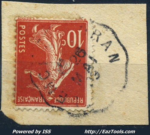 France semeuse 10c cachet - france,