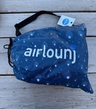 NEW Airlounj Blue Inflatable Couch Lounger Indoor Outdoor Camping Festival