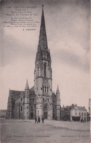 Chateaubriant eglise saint - 44,