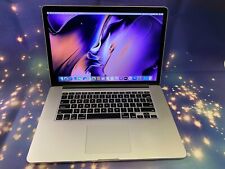 2015 Apple MacBook Pro 15" Retina / Quad Core i7 /16GB/256GB SSD HD. Os Monterey