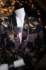 Collier avec labradorite ailes