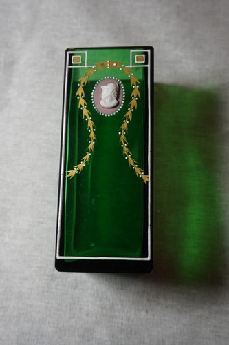 Petit vase carre verre - vase,