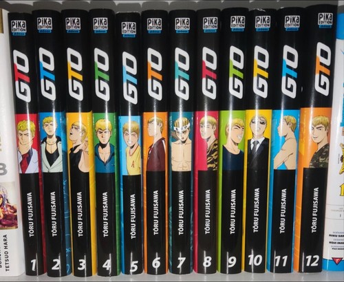 Lot manga gto - 12, 1