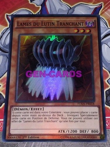 Carte lames du - yu,