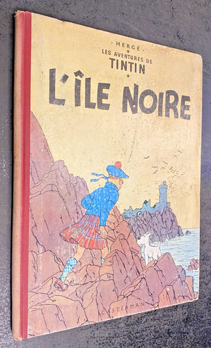 Tintin ile noire - l'ile,