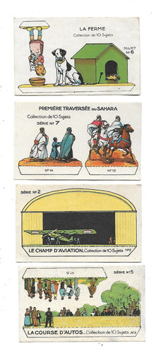 Chromos decoupages 1932 - decoupages,