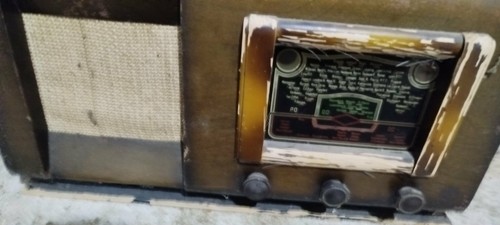 Poste radio ancien - poste,