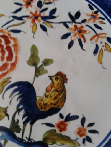 Assiette décorative faïence