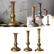 Bougeoir en fer pour cheminée de salle à manger