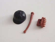 PLAYMOBIL (T1301) FARM & EQUESTRIAN - child bomb riding, cravache, brush