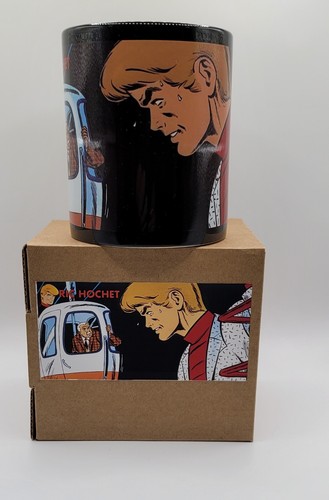 Mug noir ric hochet - mug,