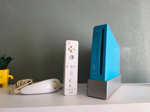 Superbe wii bleue avec - , une