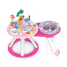 Bright Stars 2 In 1 Walk-Around Activity Center & Table Pink Open Box