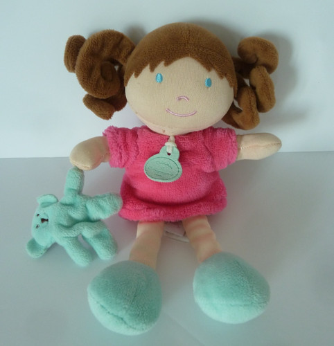 Doudou compagnie poupee - f1.,