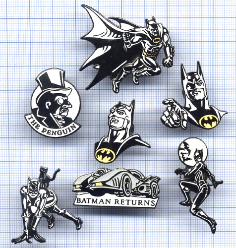 Lot pins super héros - 7,