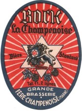 51 Brasserie Fère-Champenoise - ancienne étiquette de bière BOCK La Champenoise