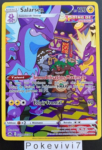 Carte pokemon salarsen - carte,