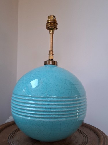 Lampe boule art déco - lampe,