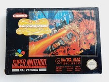  SNES Super Nintendo Syvalion ESP Complet Ovp Cib Very Rare + Cristal Box 